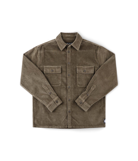 REYNOLDS CORD LS SHIRT // PINE