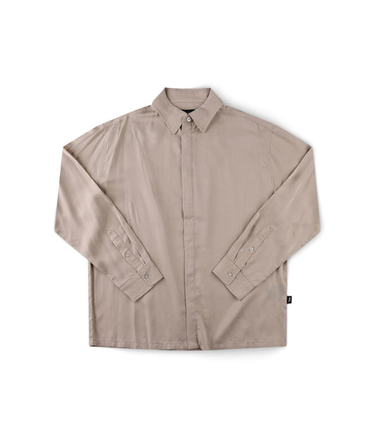 AG VIVIAN BOXY LS SHIRT // CREAM