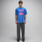 CRUX T-SHIRT // WASHED COBALT