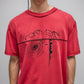 OSCILLATION T-SHIRT // WASHED CHERRY