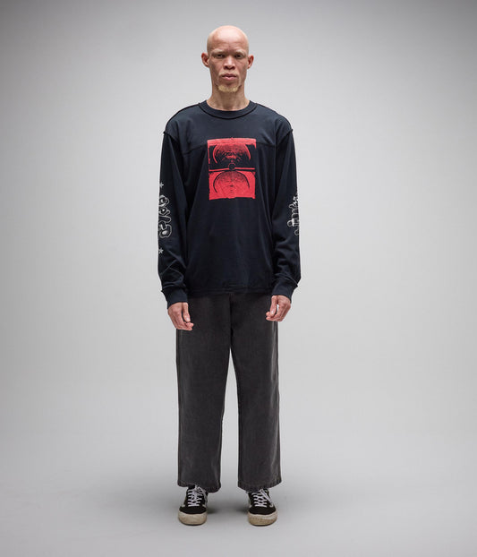 IMMERSE LS T-SHIRT // BLACK