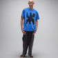 ENIGMA T-SHIRT // WASHED COBALT