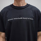 BURN T-SHIRT // BLACK