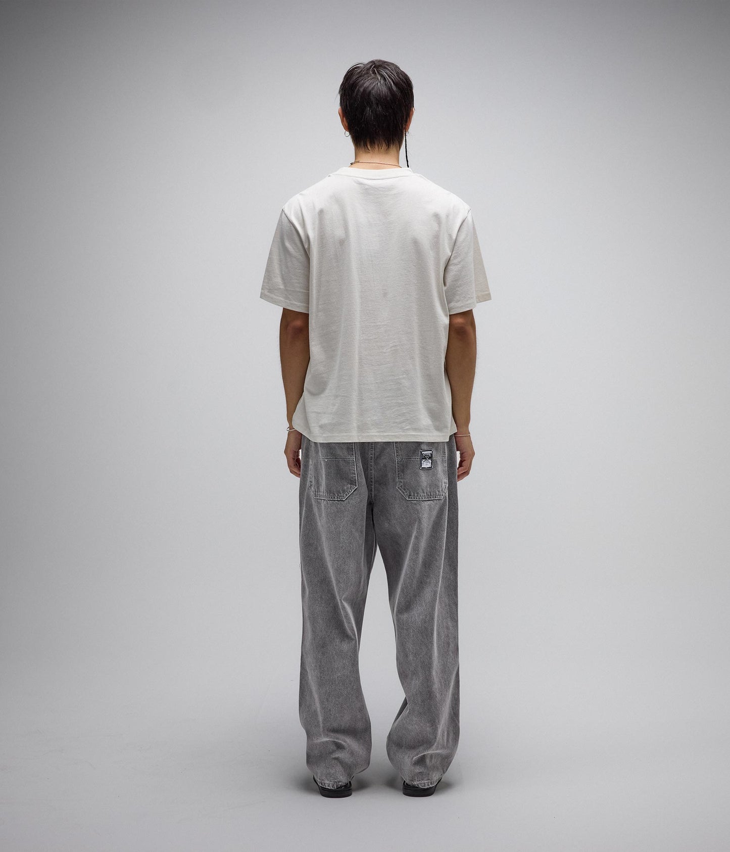 AWAKE SHRUNKEN T-SHIRT // BONE