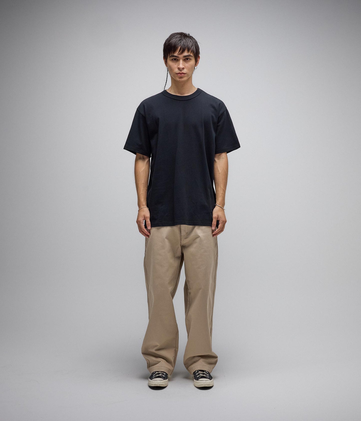 HEAVY FRANCHISE T-SHIRT // BLACK