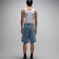 REYNOLDS 21" DENIM WALKSHORT // MID BLUE
