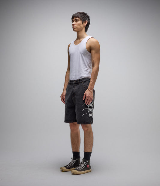 DION DENIM WALKSHORT // WASHED BLACK