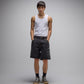 DION DENIM WALKSHORT // WASHED BLACK