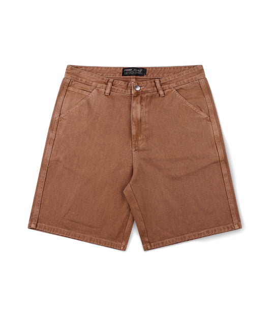 REYNOLDS DENIM WALKSHORT // WASHED BROWN
