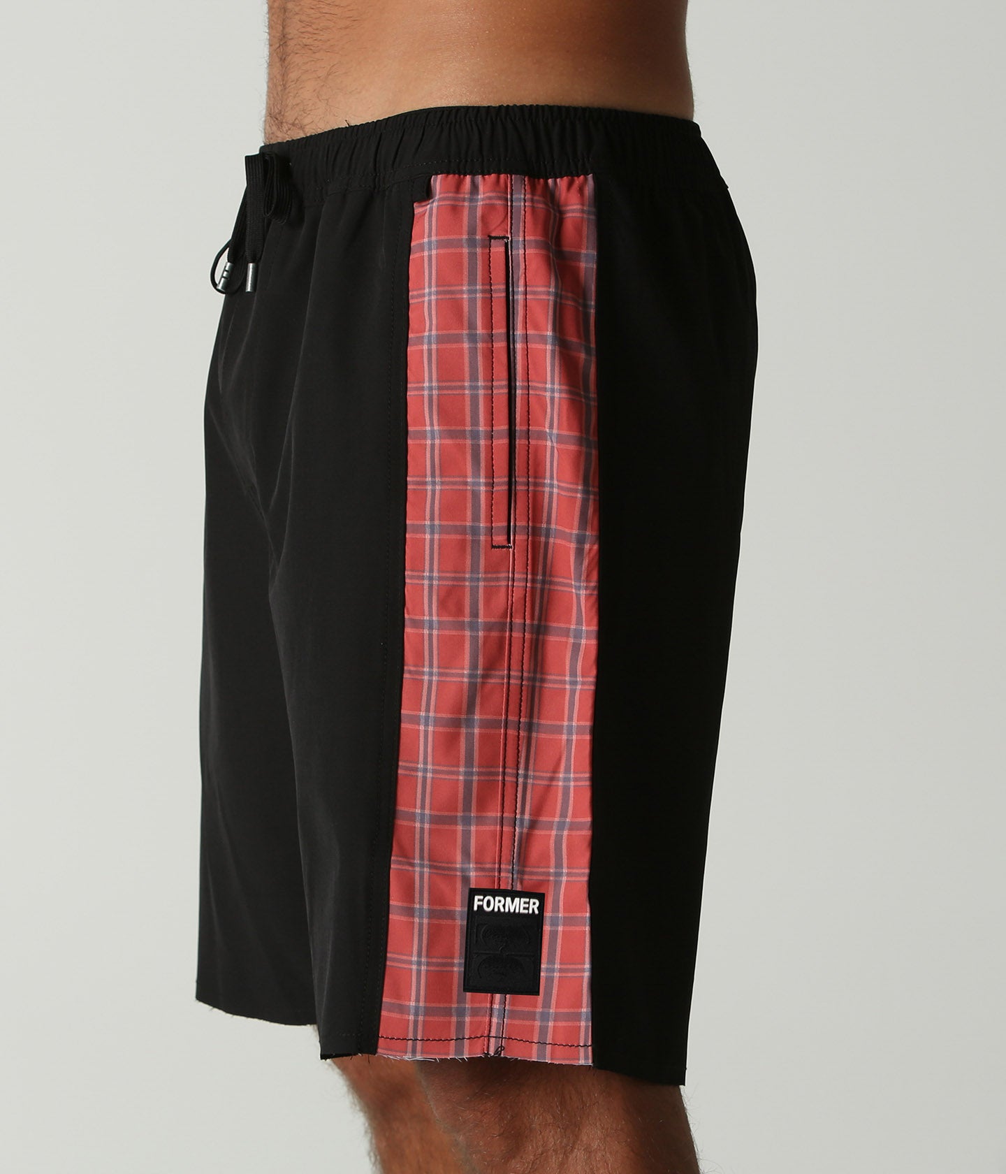 SWANS FRAY SWIM TRUNK // BLACK ORANGE