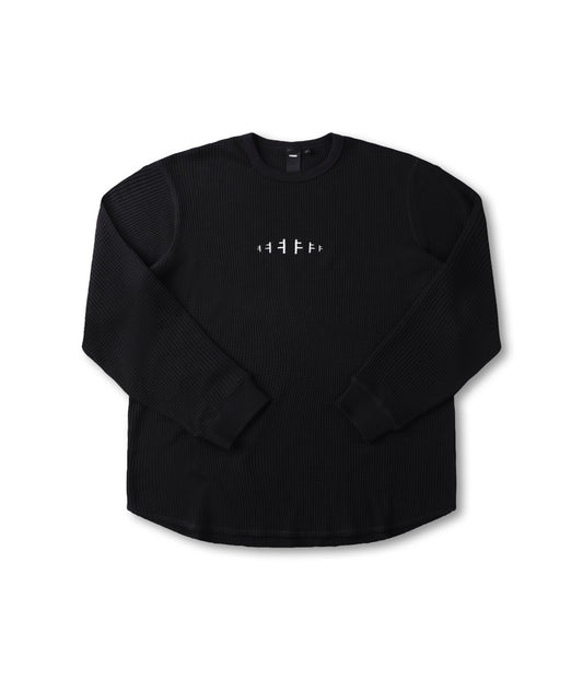 RECURRENT F LS WAFFLE // BLACK
