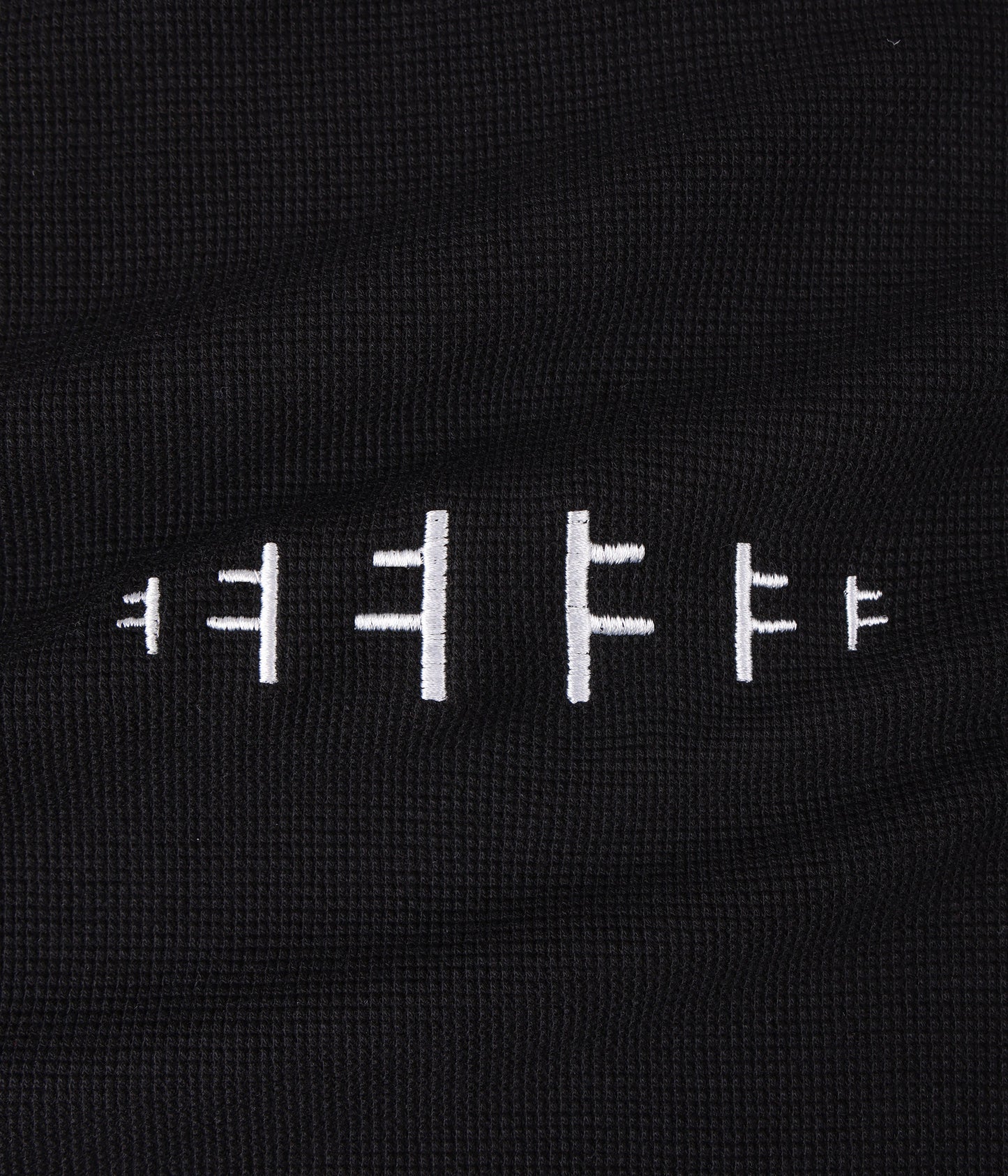 RECURRENT F LS WAFFLE // BLACK