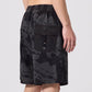 SWANS DISTORT 18' SWIM TRUNK // BLACK