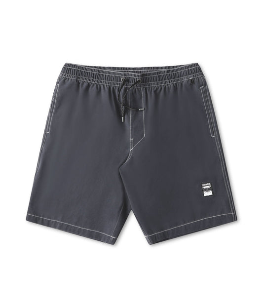 SWANS BAGGY 18' SWIM TRUNK // WASHED BLACK