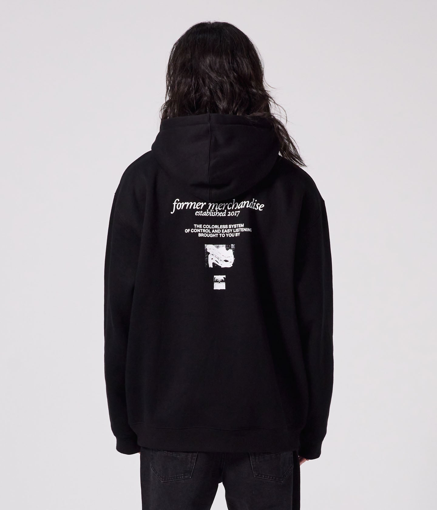 DISTORT HOOD // BLACK