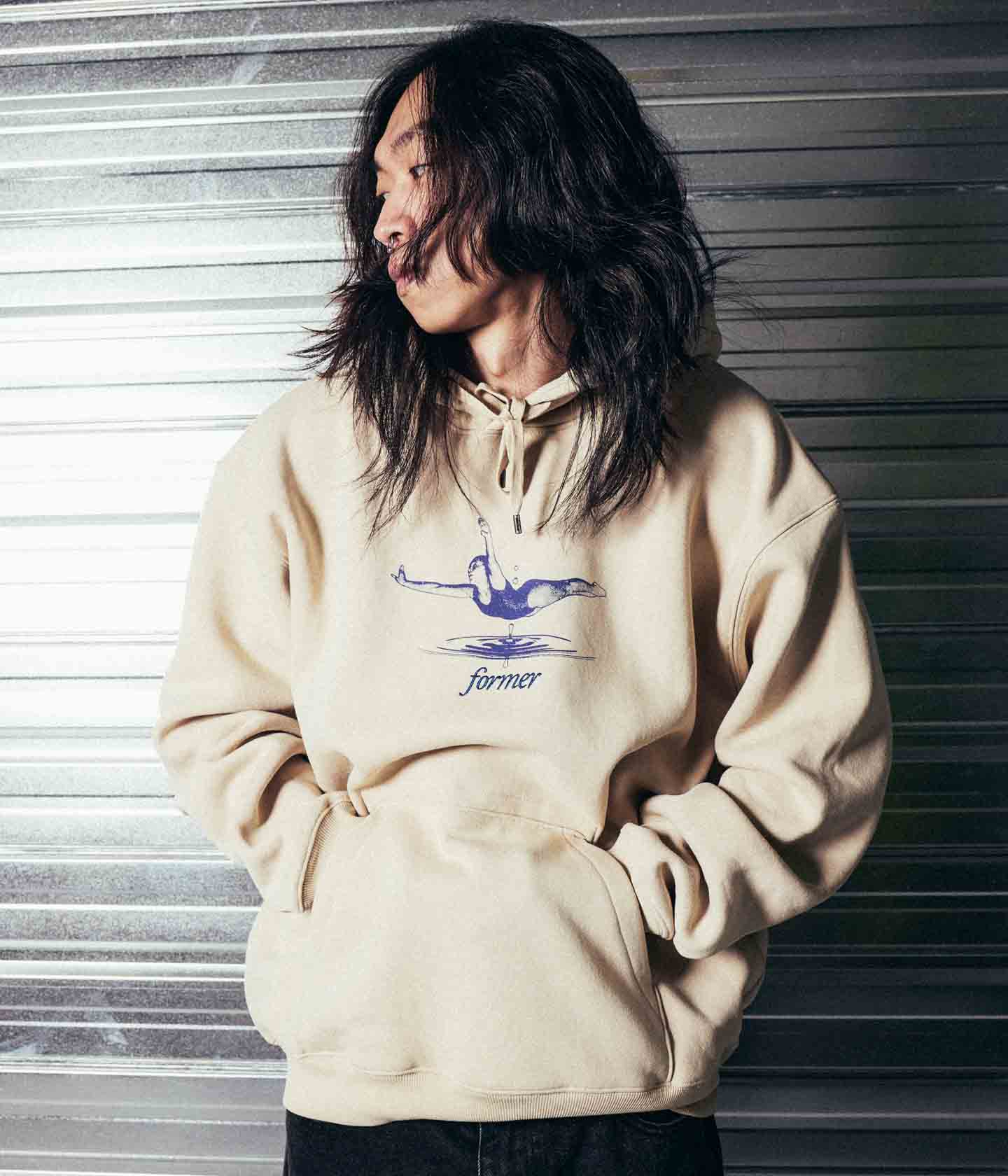 DIVER HOOD // BONE