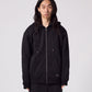 RECURRENT F LINED ZT HOOD // BLACK