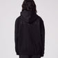 RECURRENT F LINED ZT HOOD // BLACK