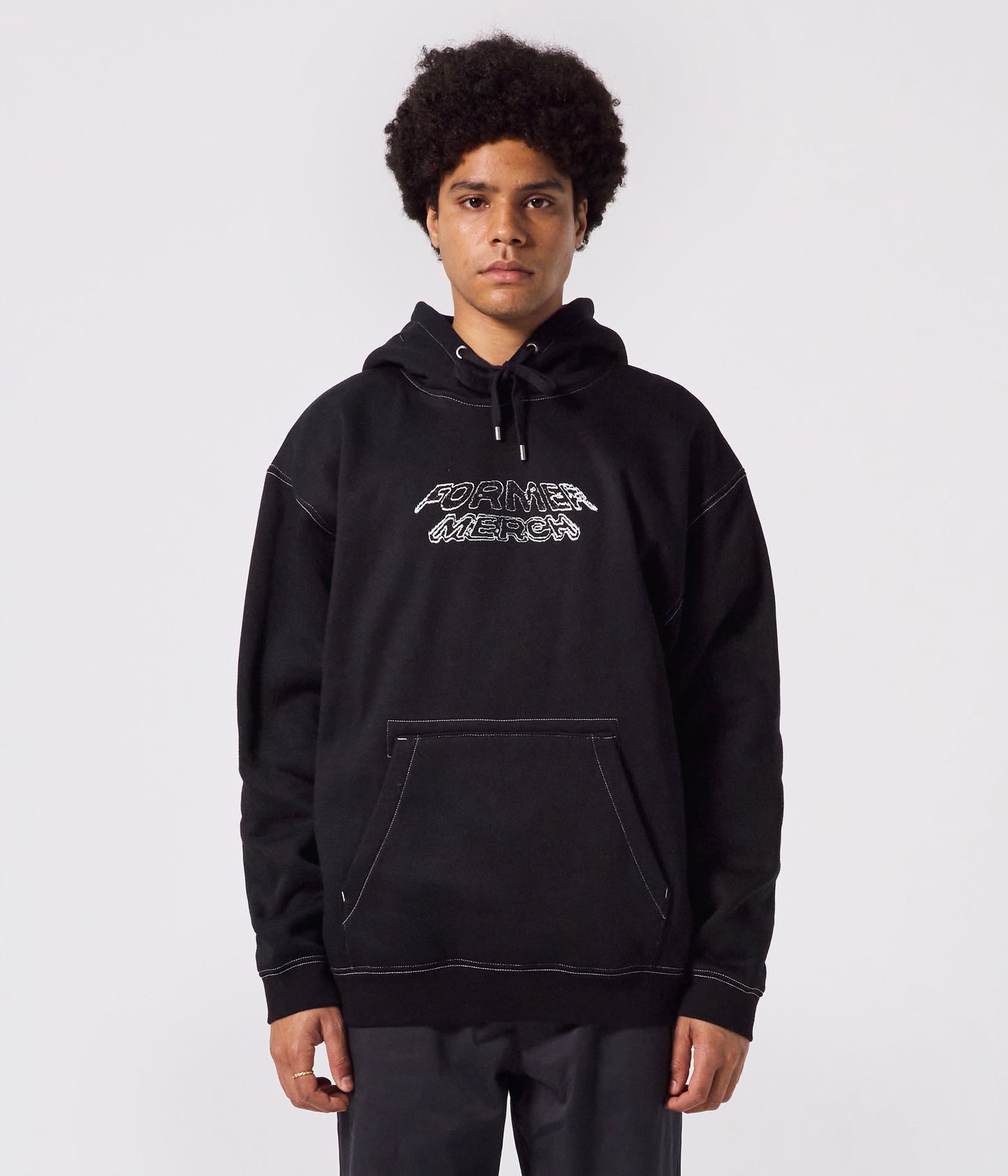 MARQUEE HOOD // BLACK