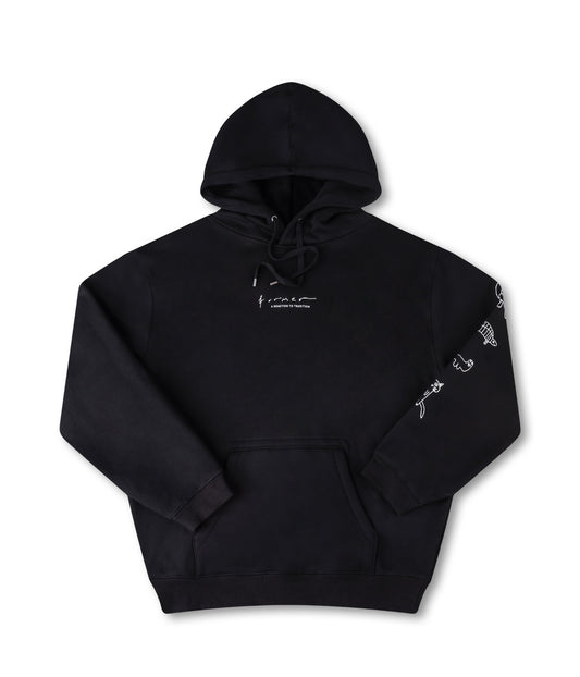 RAMPANT HOOD // BLACK