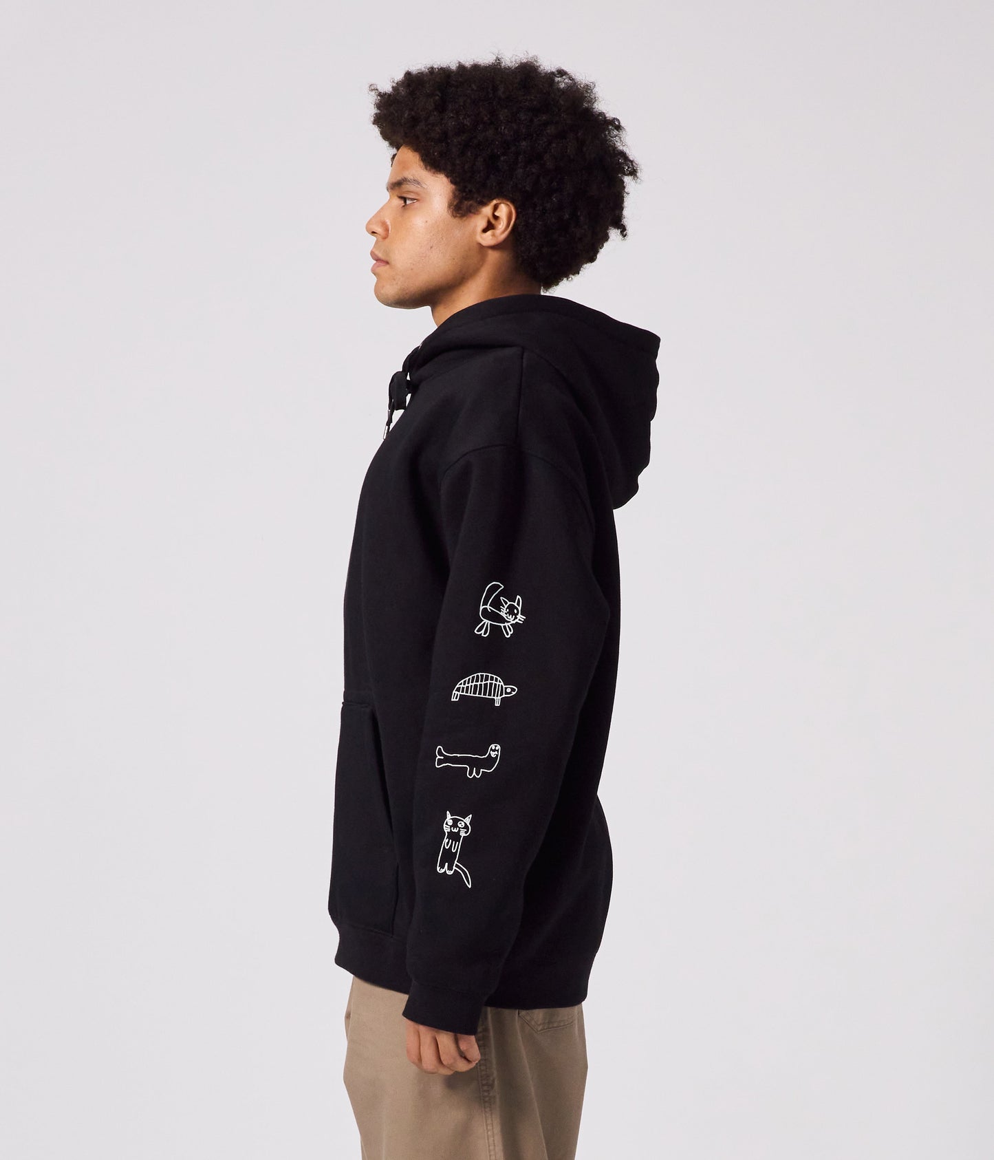 RAMPANT HOOD // BLACK