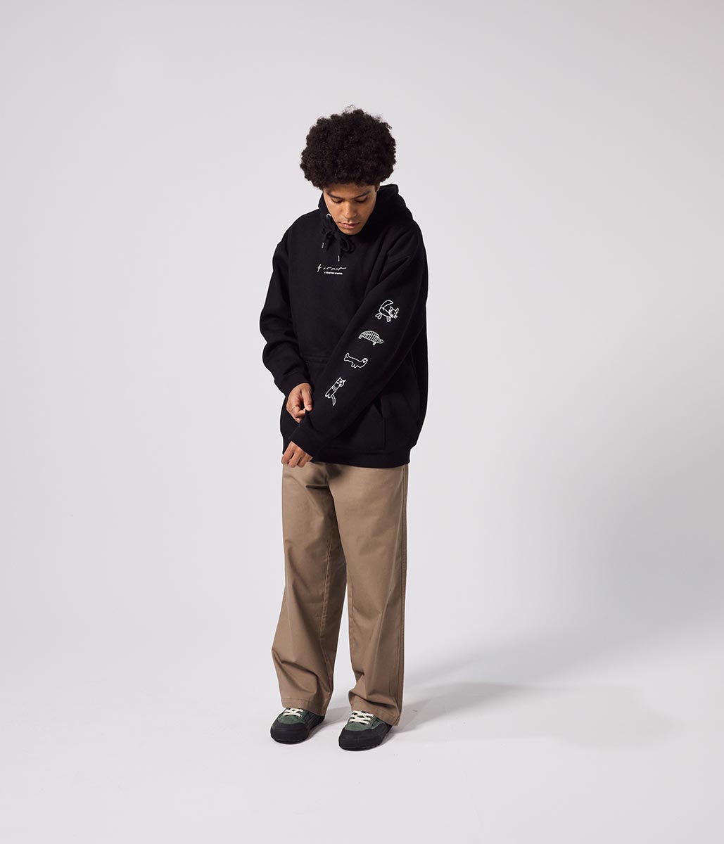 RAMPANT HOOD // BLACK