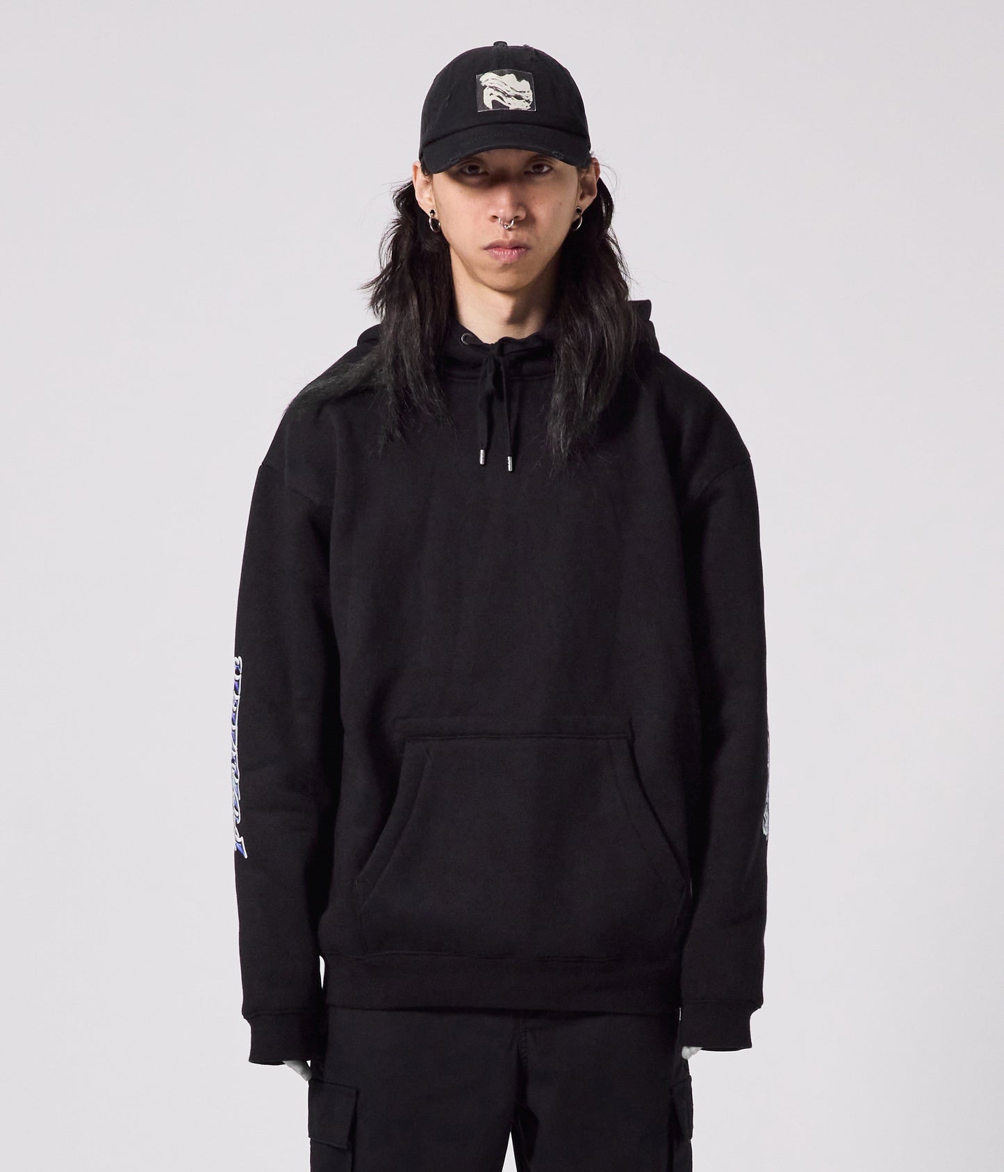 FOIL HOOD // BLACK