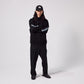 FOIL HOOD // BLACK