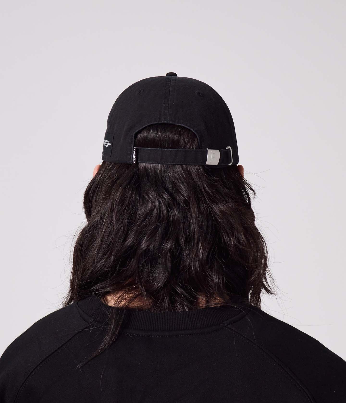 DISTORT PATCH CAP // BLACK