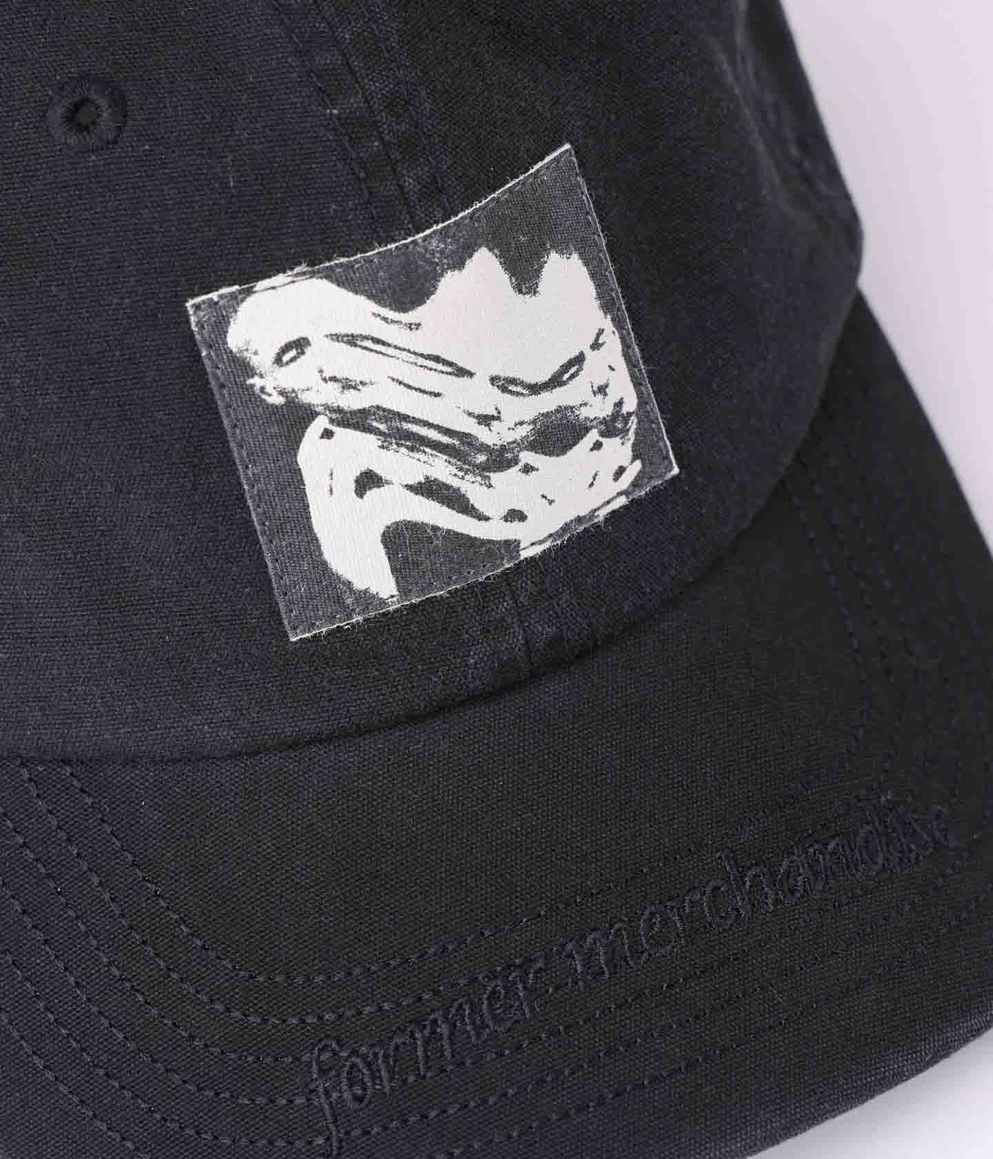 DISTORT PATCH CAP // BLACK