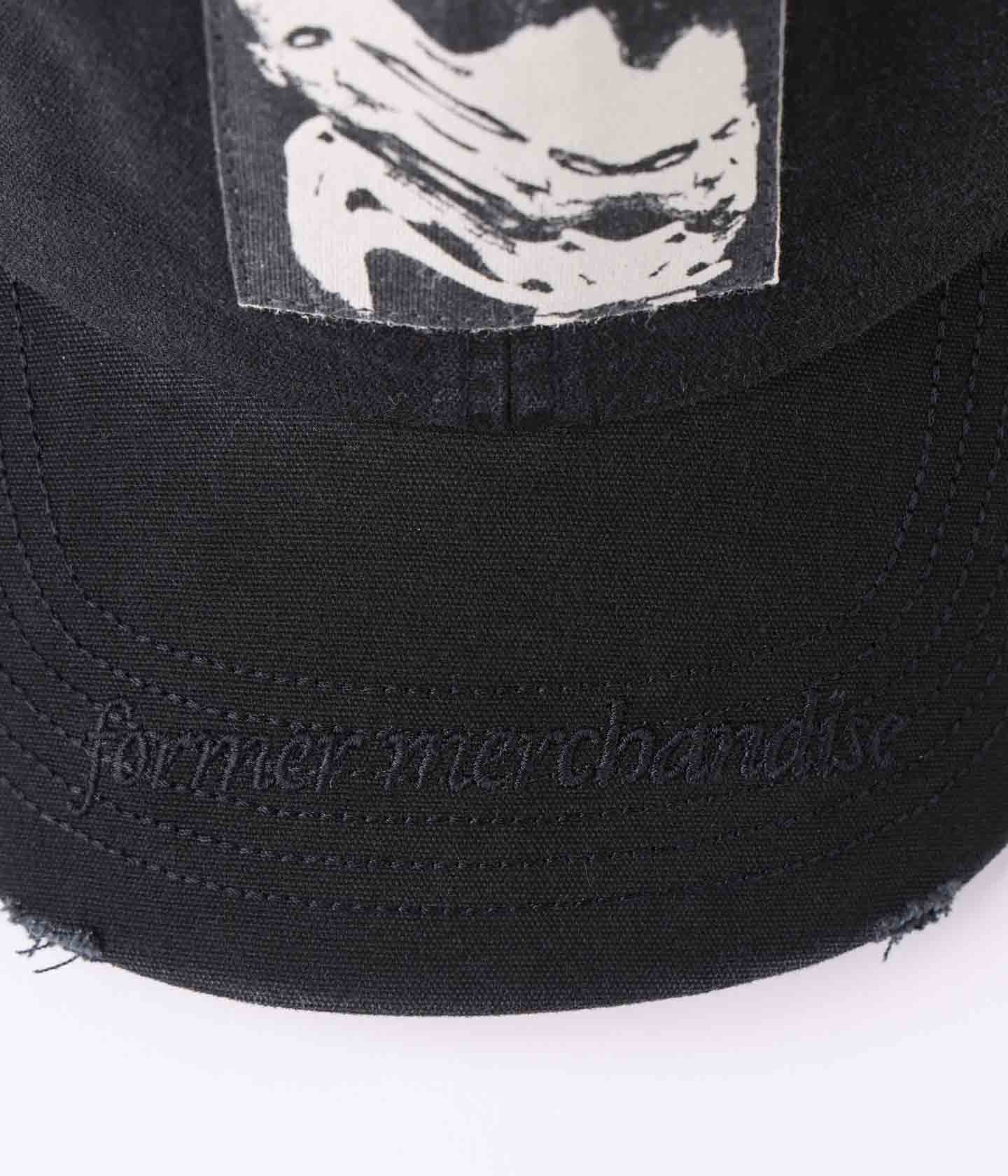 DISTORT PATCH CAP // BLACK