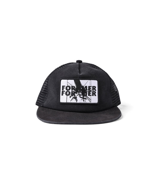 SPLINTER TRUCKER CAP // BLACK