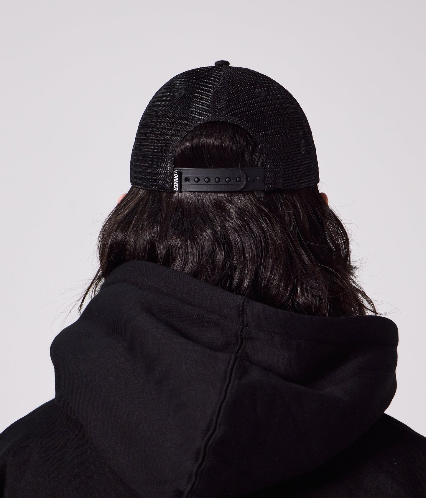 SPLINTER TRUCKER CAP // BLACK