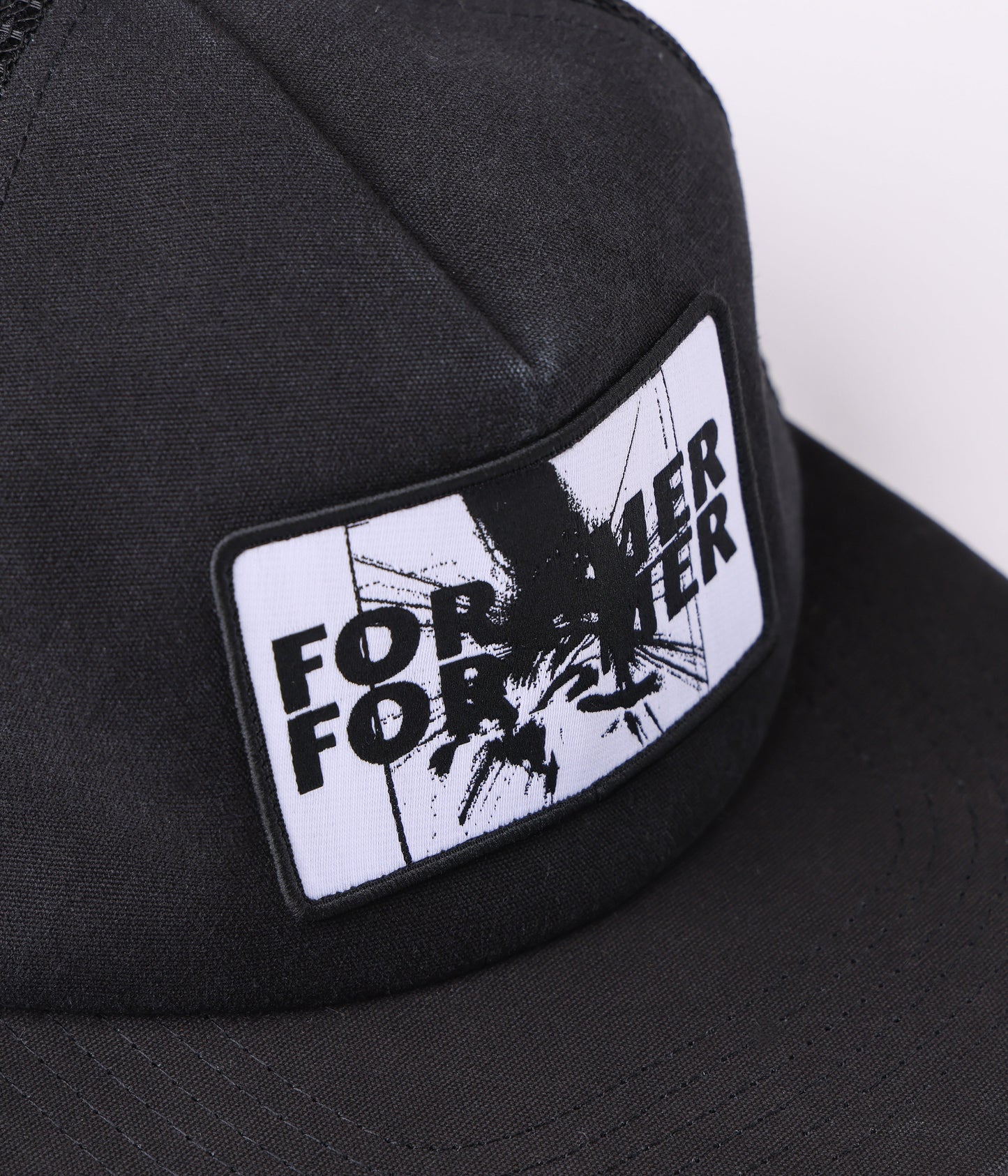 SPLINTER TRUCKER CAP // BLACK