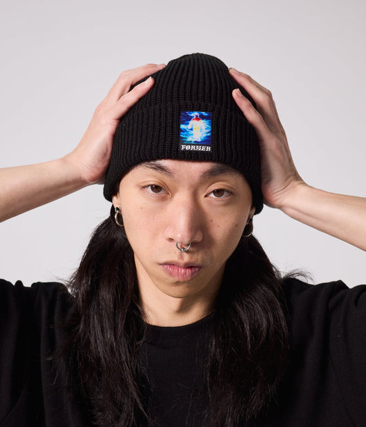 ELEVATION BEANIE // BLACK