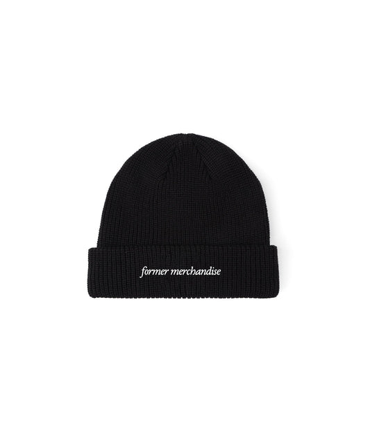 FOLIUM BEANIE // BLACK
