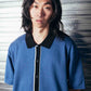 MARILYN SS KNIT SHIRT // STEEL