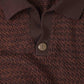AG OPEN COLLAR POLO // COPPER