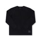 SYSTEM KNIT CREW // BLACK