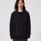 SYSTEM KNIT CREW // BLACK