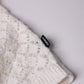 AG CROCHET KNIT POLO // BONE
