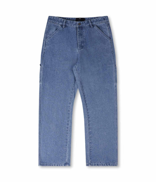 VT DISTEND DENIM CARPENTER PANT // WORN BLLUE