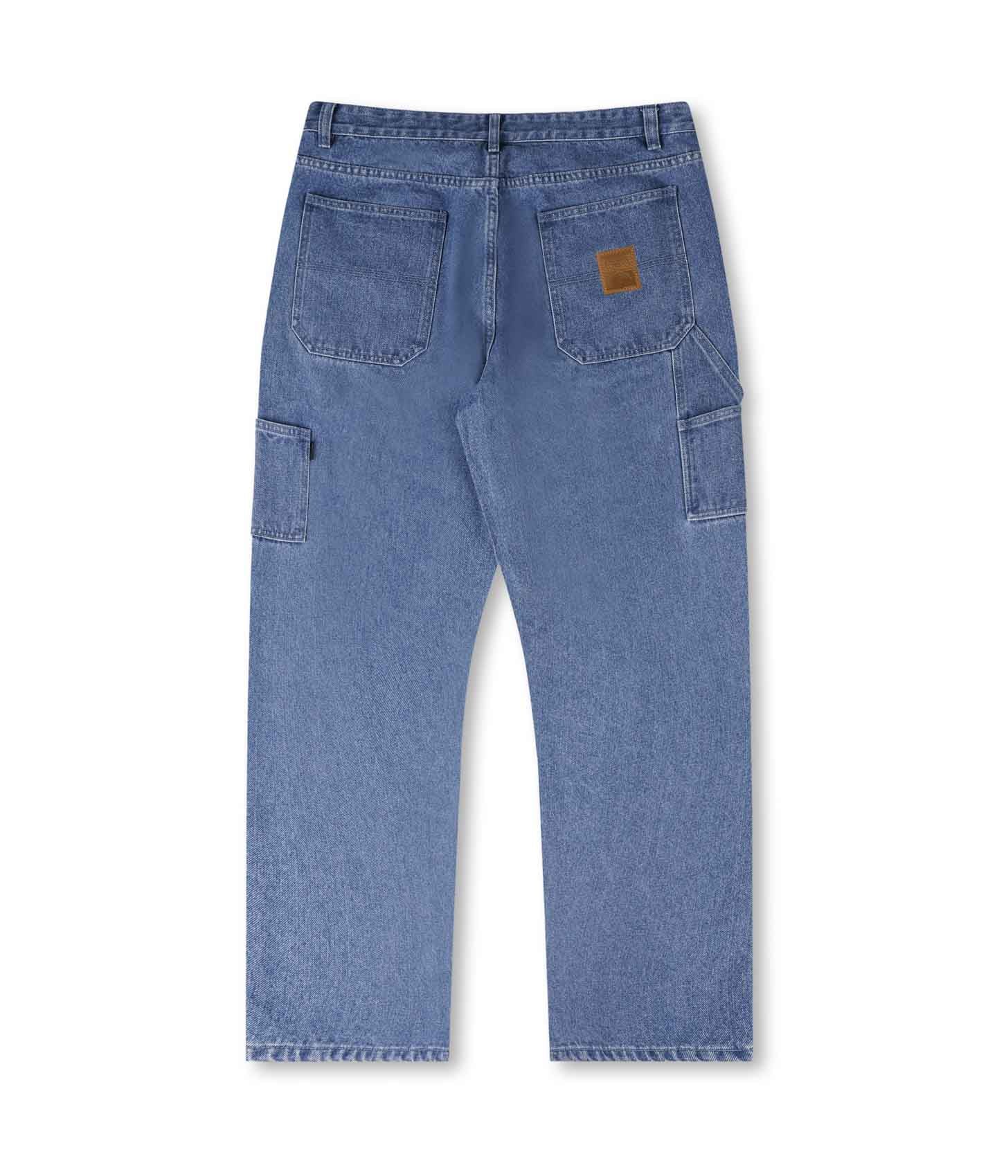 VT DISTEND DENIM CARPENTER PANT // WORN BLLUE