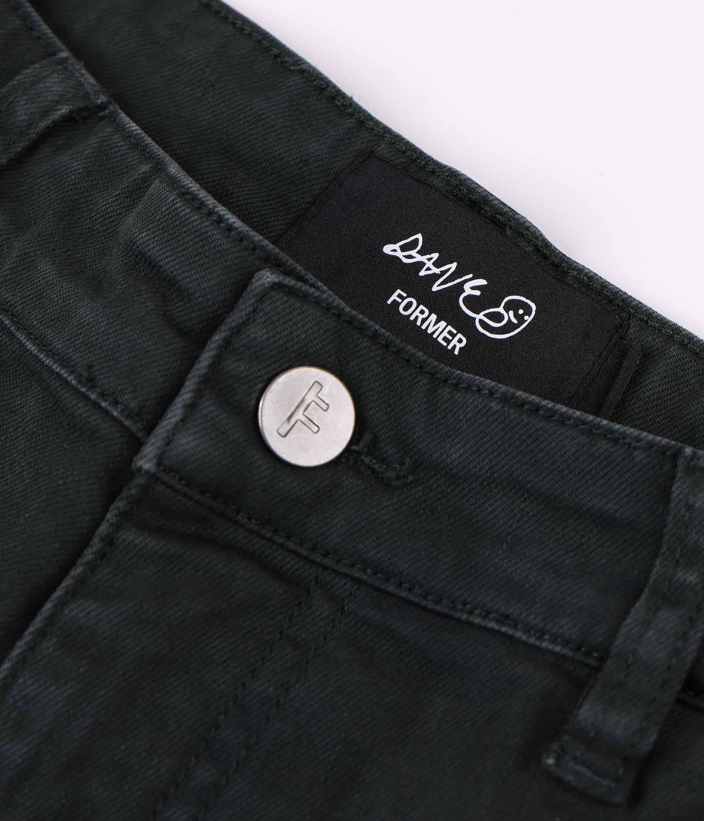 REYNOLDS DENIM OVERDYE PANT // IVY STONE