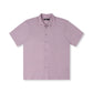 VIVIAN HERRINGBONE SS SHIRT  // MAUVE