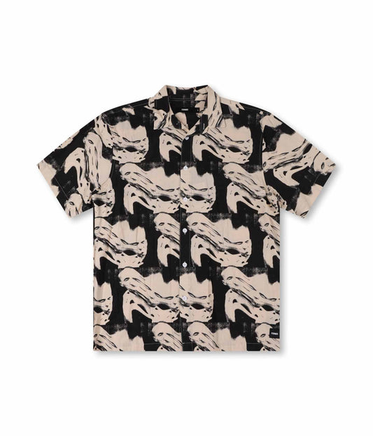 DISTORT SS SHIRT // BONE
