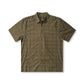 WINDOWPANE SS SHIRT // OLIVE