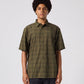 WINDOWPANE SS SHIRT // OLIVE