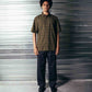 WINDOWPANE SS SHIRT // OLIVE