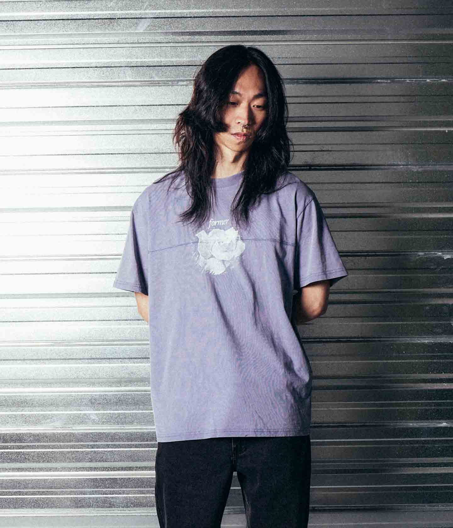 FOLIUM T-SHIRT // WASHED STEEL